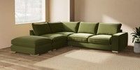 Large Open End Corner Chaise - Left Hand