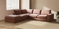 Large Open End Corner Chaise - Left Hand