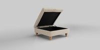 Extra Large Storage Footstool