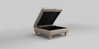 Extra Large Storage Footstool