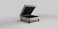Extra Large Storage Footstool