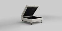 Extra Large Storage Footstool