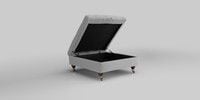 Extra Large Storage Footstool