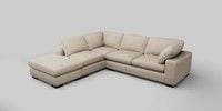 Large Open End Corner Chaise - Left Hand