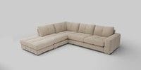 Large Open End Corner Chaise - Left Hand