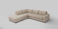 Large Open End Corner Chaise - Left Hand