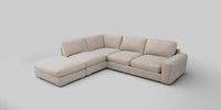 Large Open End Corner Chaise - Left Hand