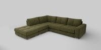 Large Open End Corner Chaise - Left Hand