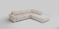 Large Open End Corner Chaise - Right Hand