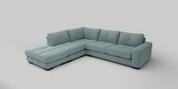 Large Open End Corner Chaise - Left Hand