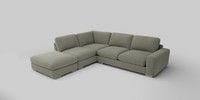 Large Open End Corner Chaise - Left Hand