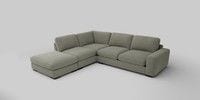 Large Open End Corner Chaise - Left Hand