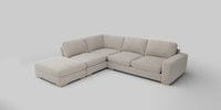 Large Open End Corner Chaise - Left Hand