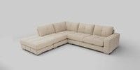 Large Open End Corner Chaise - Left Hand