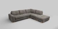 Large Open End Corner Chaise - Right Hand