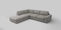 Large Open End Corner Chaise - Left Hand