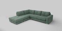 Large Open End Corner Chaise - Left Hand