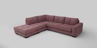 Large Open End Corner Chaise - Left Hand