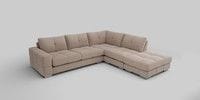 Large Open End Corner Chaise - Right Hand