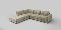 Large Open End Corner Chaise - Left Hand