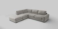 Large Open End Corner Chaise - Left Hand