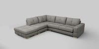 Large Open End Corner Chaise - Left Hand
