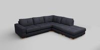 Large Open End Corner Chaise - Right Hand