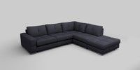 Large Open End Corner Chaise - Right Hand