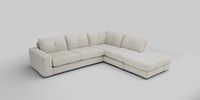 Large Open End Corner Chaise - Right Hand