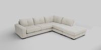 Large Open End Corner Chaise - Right Hand