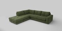 Large Open End Corner Chaise - Left Hand