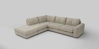 Large Open End Corner Chaise - Left Hand