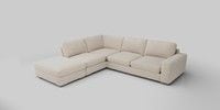 Large Open End Corner Chaise - Left Hand
