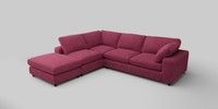 Large Open End Corner Chaise - Left Hand