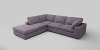 Large Open End Corner Chaise - Left Hand