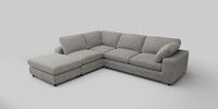 Large Open End Corner Chaise - Left Hand