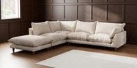Large Open End Corner Chaise - Left Hand