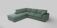 Large Open End Corner Chaise - Left Hand