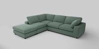 Large Open End Corner Chaise - Left Hand