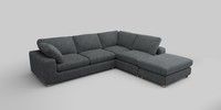 Large Open End Corner Chaise - Right Hand