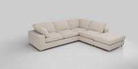 Large Open End Corner Chaise - Right Hand
