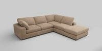 Large Open End Corner Chaise - Right Hand