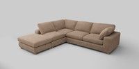 Large Open End Corner Chaise - Left Hand