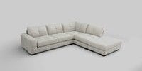 Large Open End Corner Chaise - Right Hand