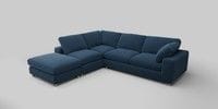 Large Open End Corner Chaise - Left Hand