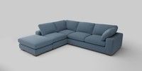 Large Open End Corner Chaise - Left Hand