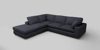 Large Open End Corner Chaise - Left Hand