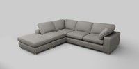 Large Open End Corner Chaise - Left Hand