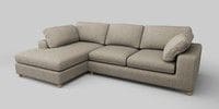 Large Corner Chaise - Left Hand