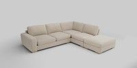 Large Open End Corner Chaise - Right Hand